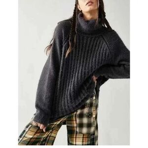 Free People Big City Turtleneck Small